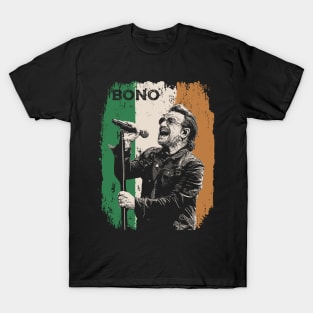 Vintage Distressed Bono T-Shirt